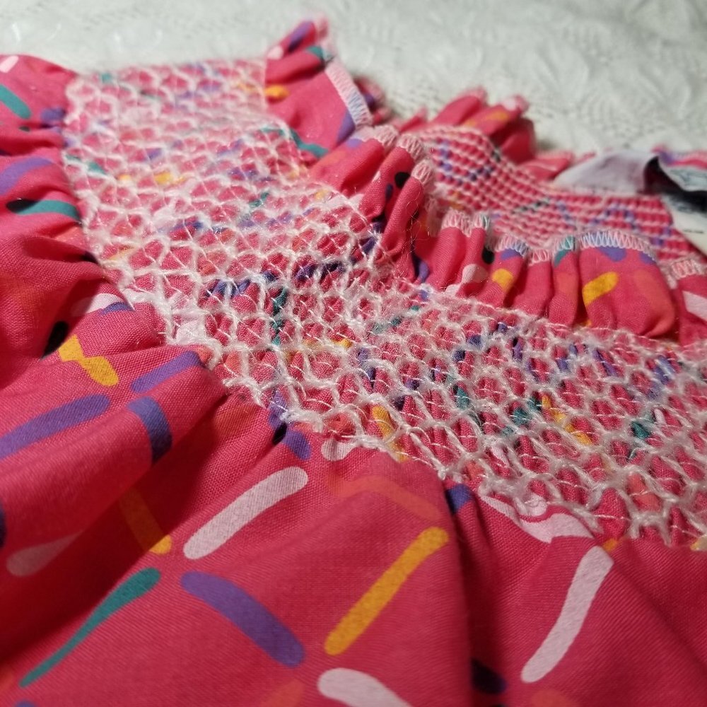 Vintage Jilandre Caftan Housedress Coral Size M - image 7